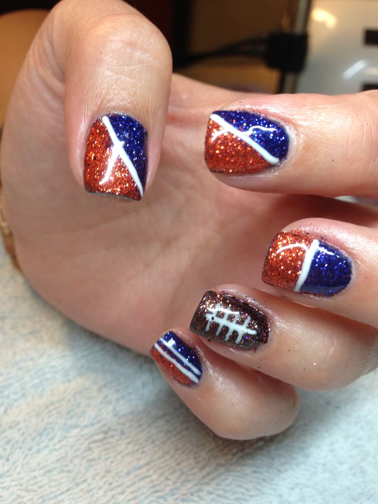 Broncos Nails